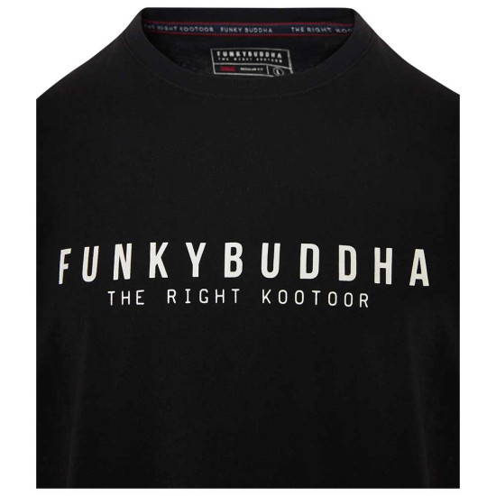 Funky Buddha Ανδρική κοντομάνικη μπλούζα